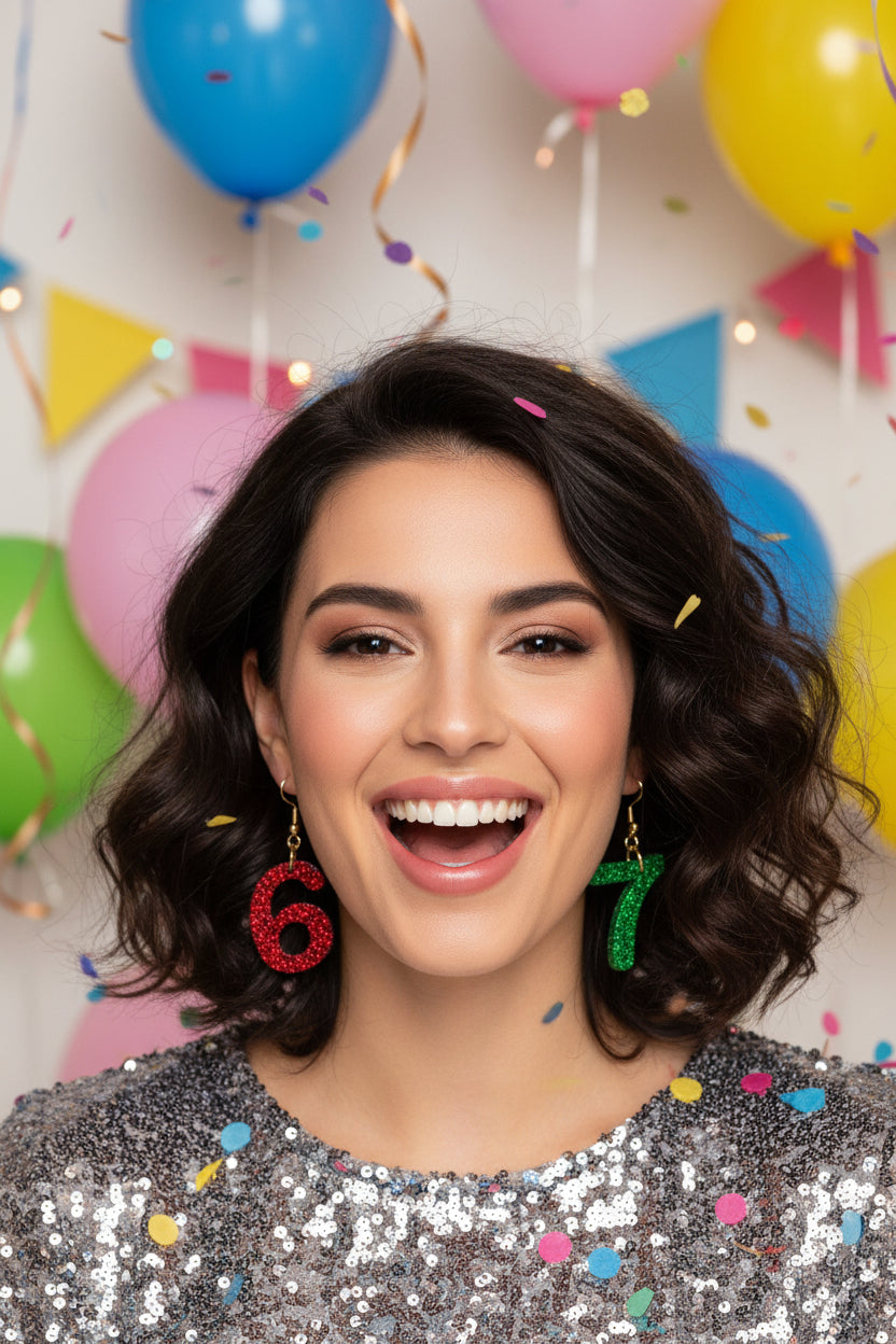 Six Seven Trendy Dangling Earrings