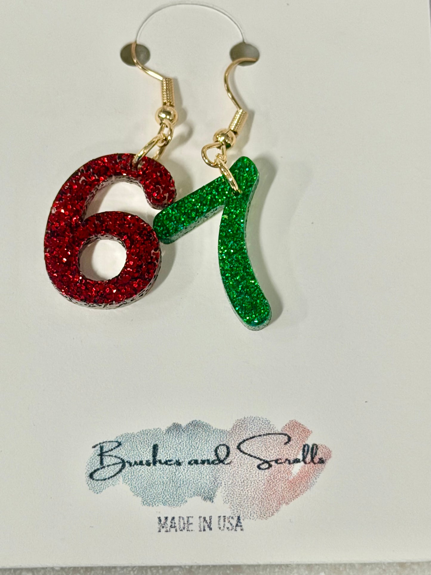 Six Seven Trendy Dangling Earrings
