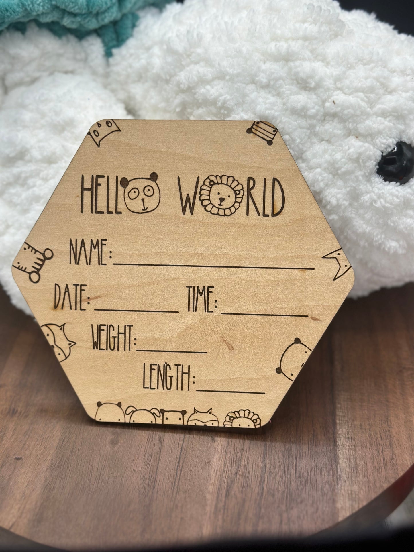 Baby Announcement Card