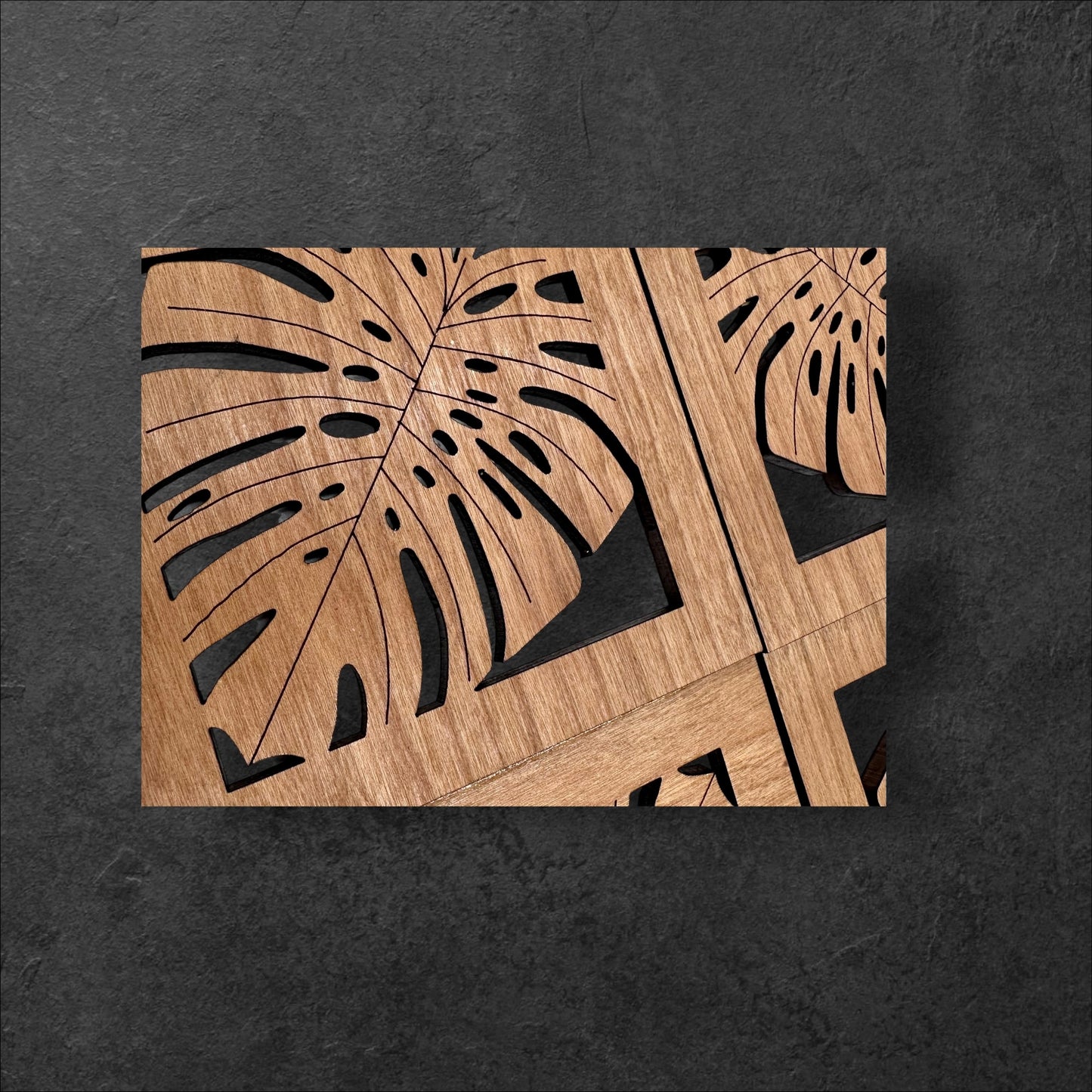 Monstera Leaf Coasters (Set of 4)